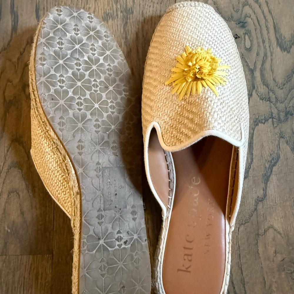 Kate Spade New York Solero Sun Slide Espadrilles. Size 9. Excellent condition. - Picture 3 of 4